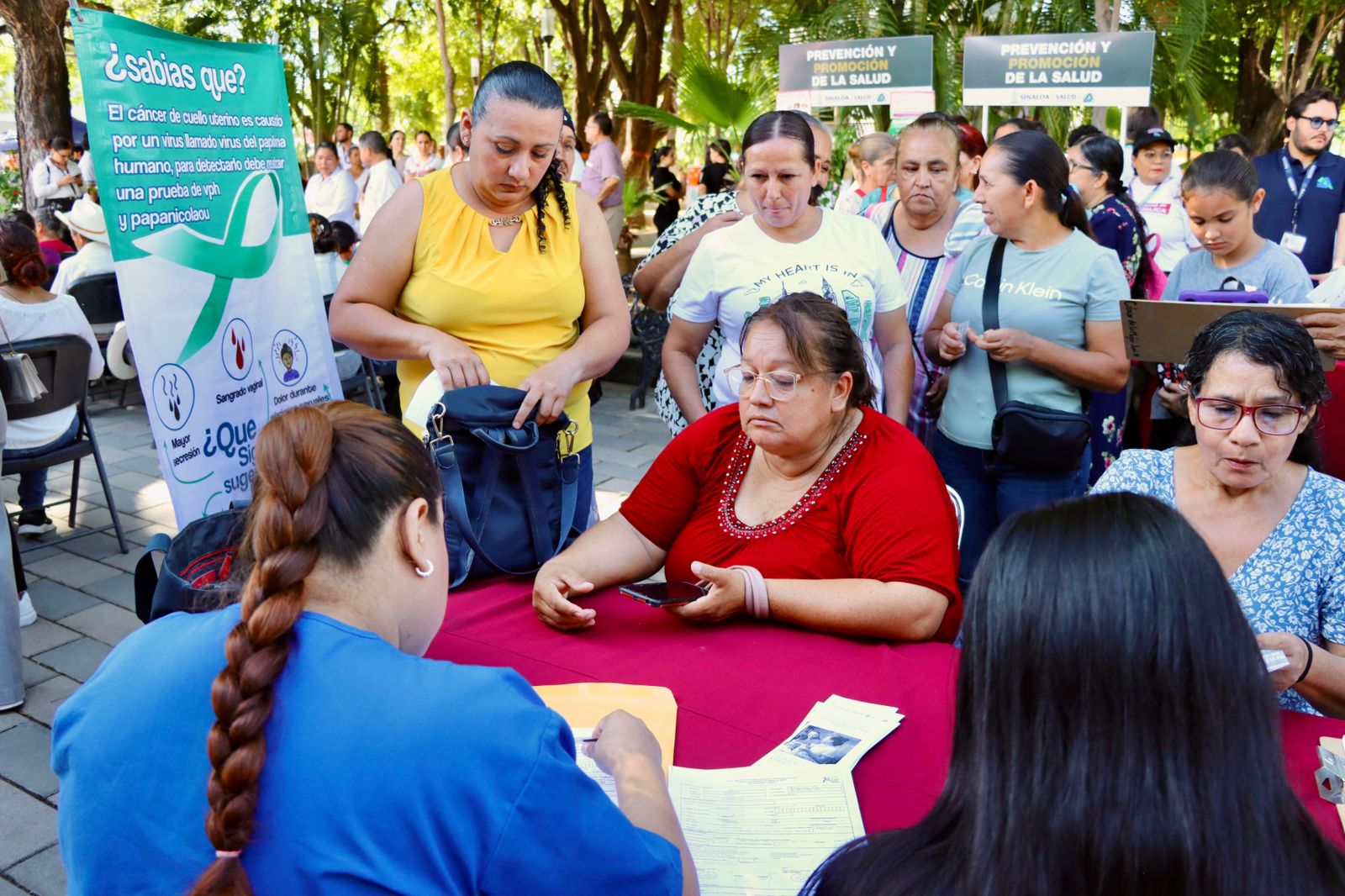 Badiraguatenses en la Semana Nacional de Salud Pública