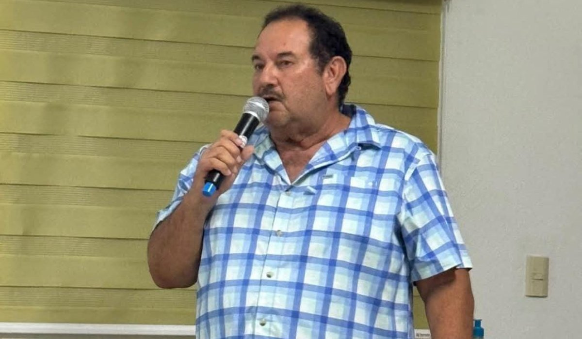 Sergio Méndez, presidente de la Liga de Beisbol de Primera Fuerza Clemente Grijalva Cota
