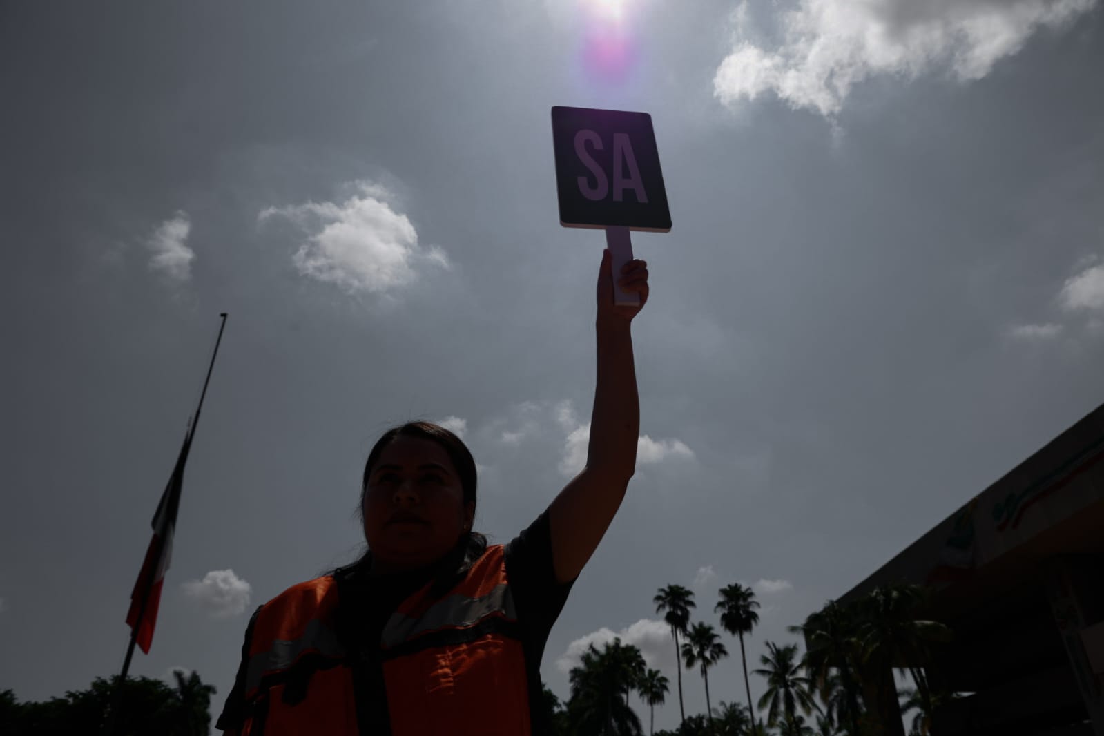 Personal y ciudadanía en Simulacro en Palacio de Gobierno