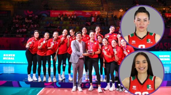 Sinaloenses ganan plata con la Selección Mexicana de Voleibol en el torneo de Norceca