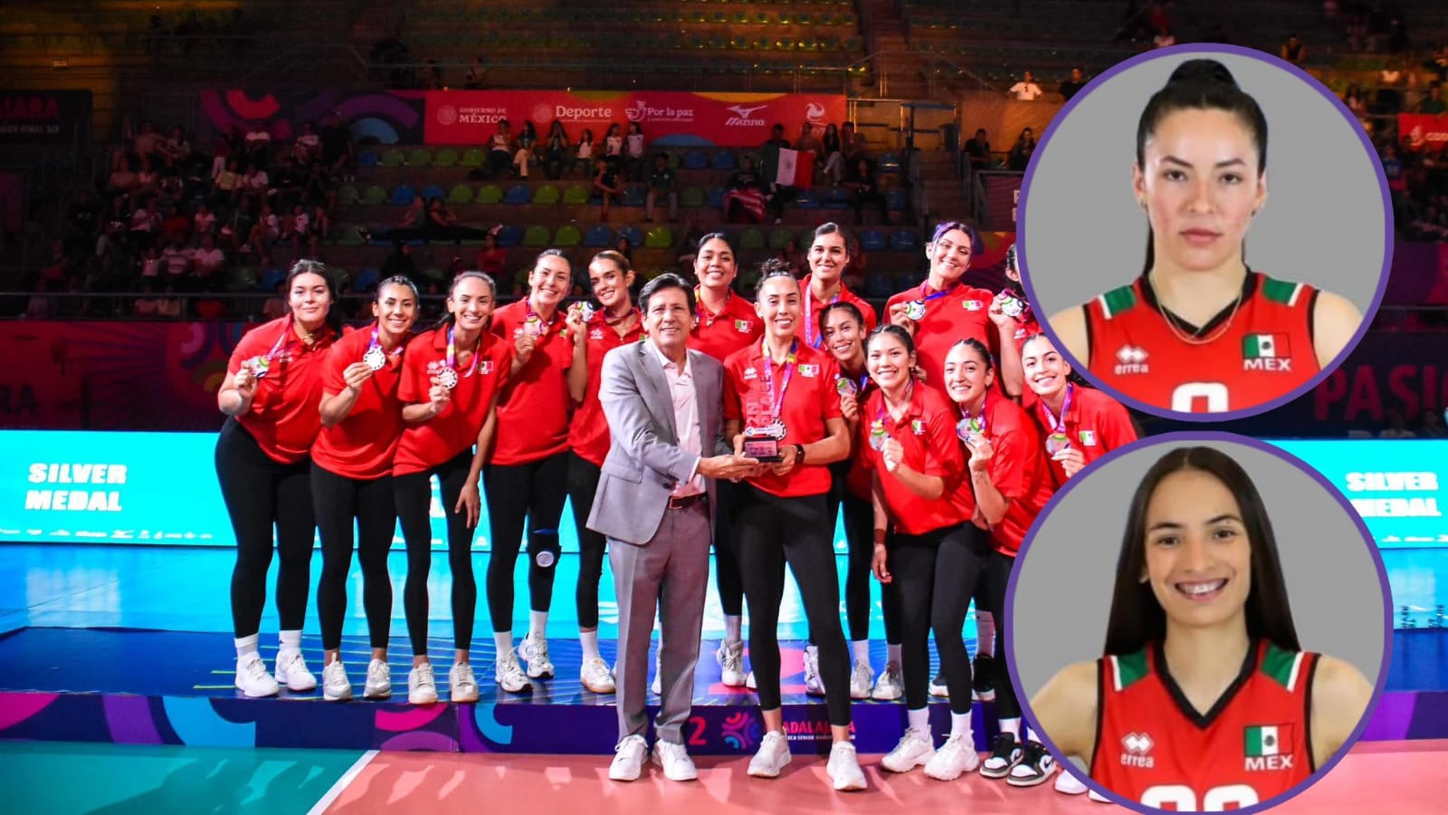 Sinaloenses ganan plata en torneo de Norceca