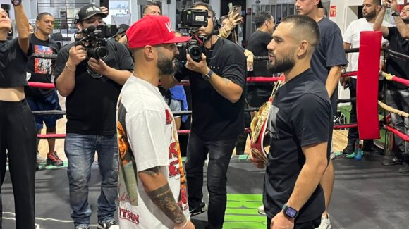 ¡Sugar vs. Pitufo! Primer cara a cara rumbo a la batalla por el título mundial