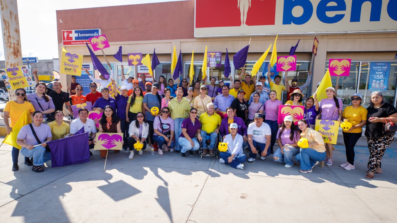 Colecta Teletón CRIT Guasave
