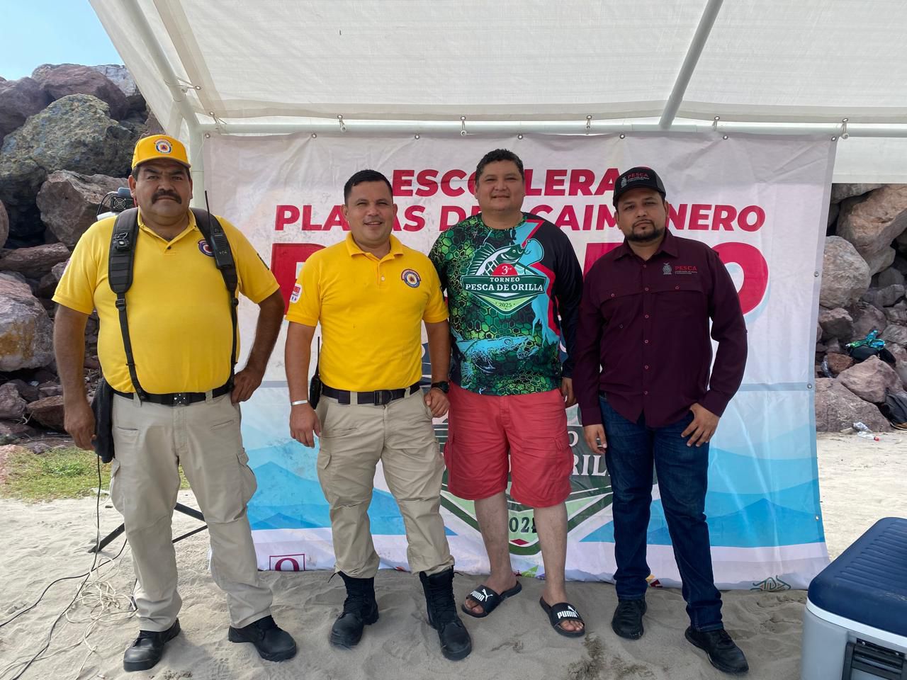 Tercer Torneo de Pesca de Orilla en Rosario, Sinaloa