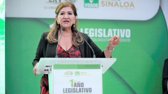 “La transformación también es verde”: Tere Guerra en el marco del Primer Informe del PVEM