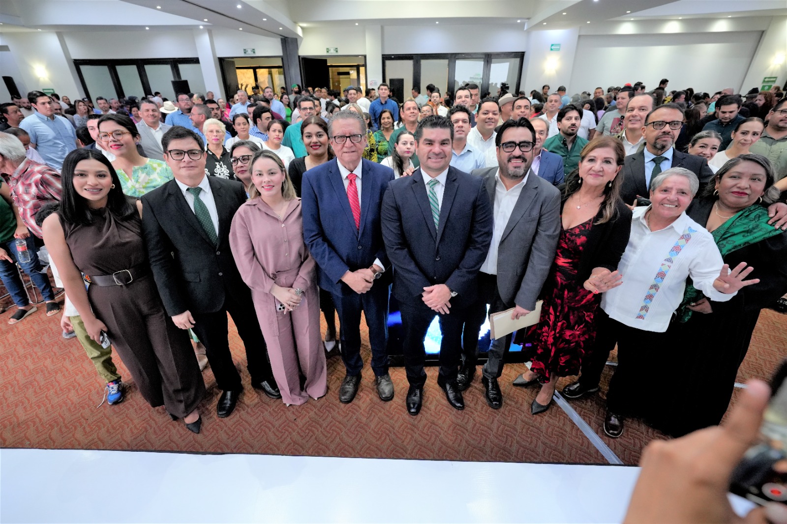 Tere Guerra en el Primer Informe del PVEM en Culiacán, Sin.