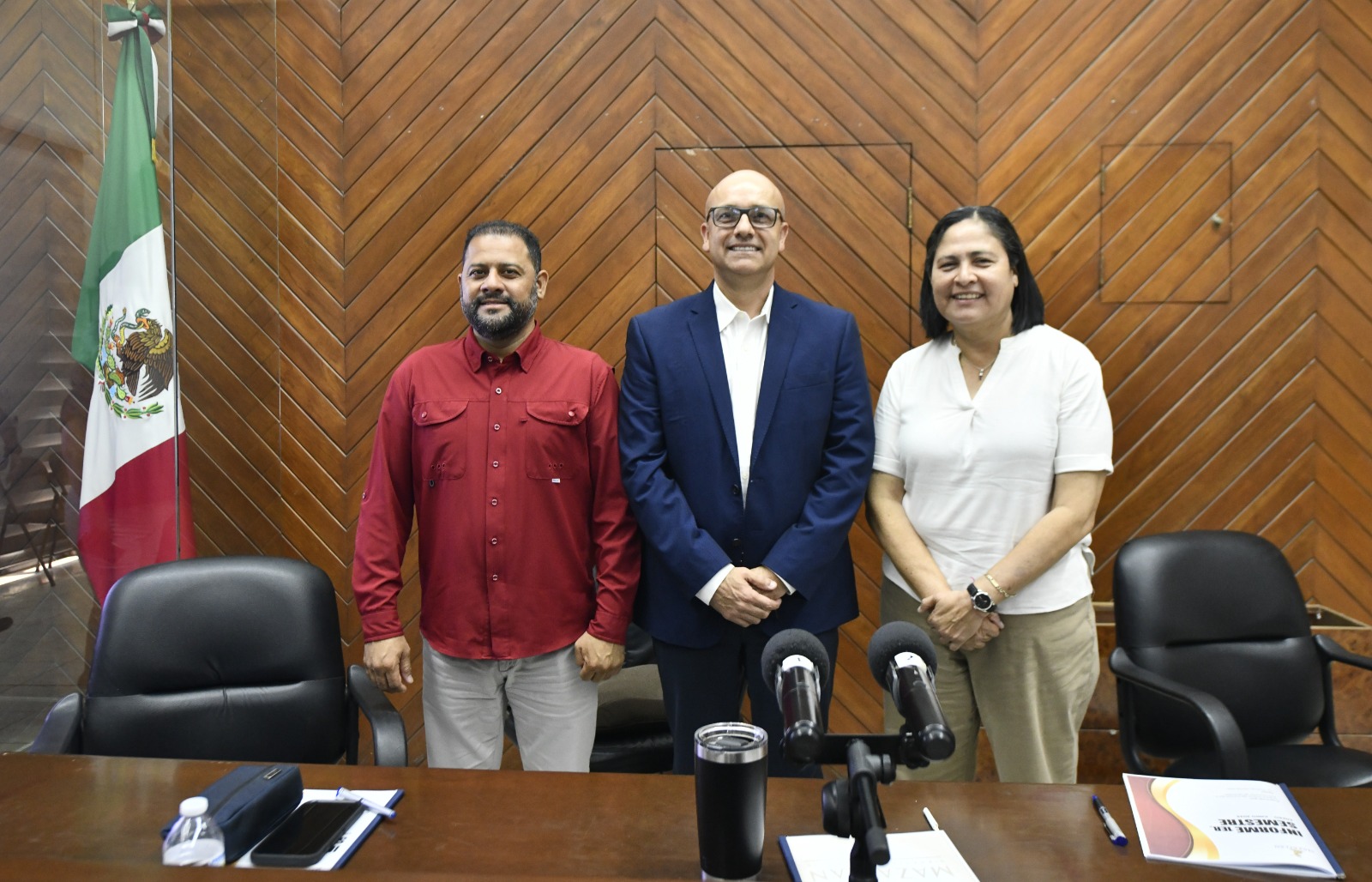 Titular del Órgano Interno de Control en Mazatlán rinde informe de actividades