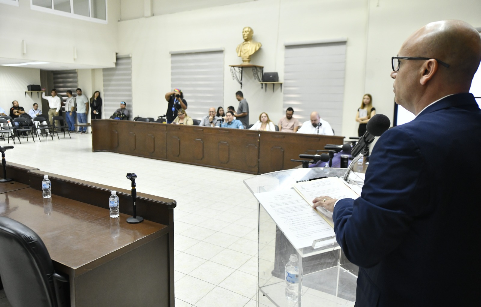 Titular del Órgano Interno de Control en Mazatlán rinde informe de actividades