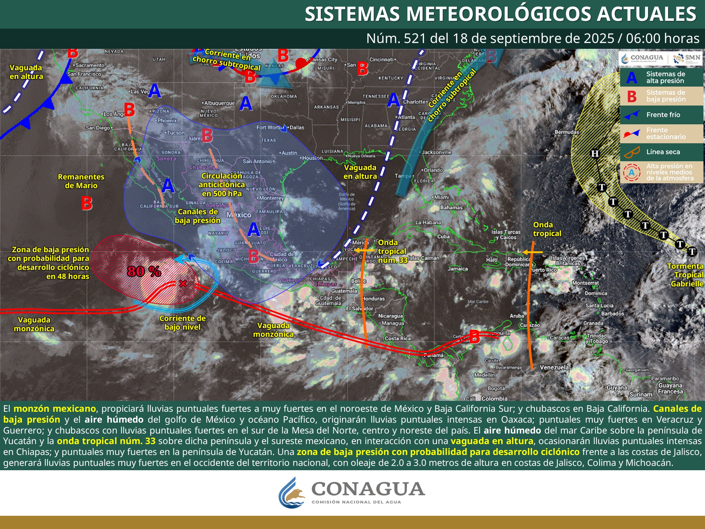 tormenta tropical narda