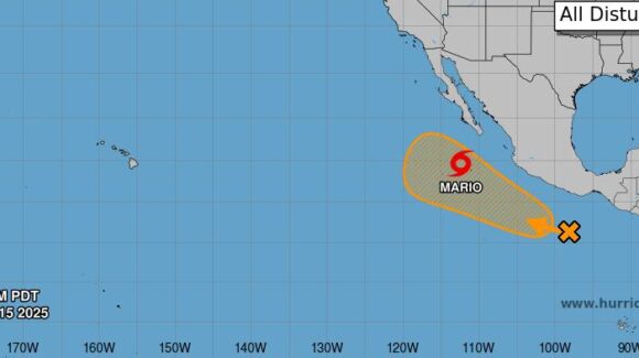 ¡Ya se forma ‘Narda’! Una nueva tormenta da sus primeras señales en el Pacífico, frente a Guerrero