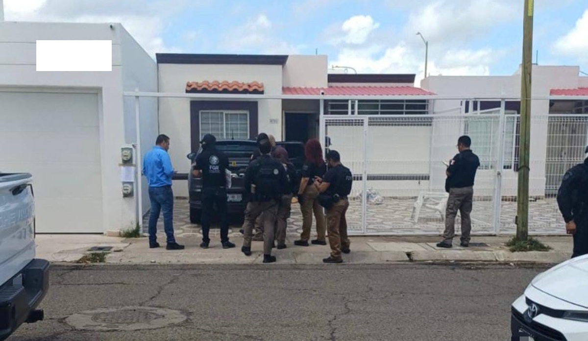 Tres detenidos con C4 clandestino en Valle Alto, en Culiacán, Sinaloa