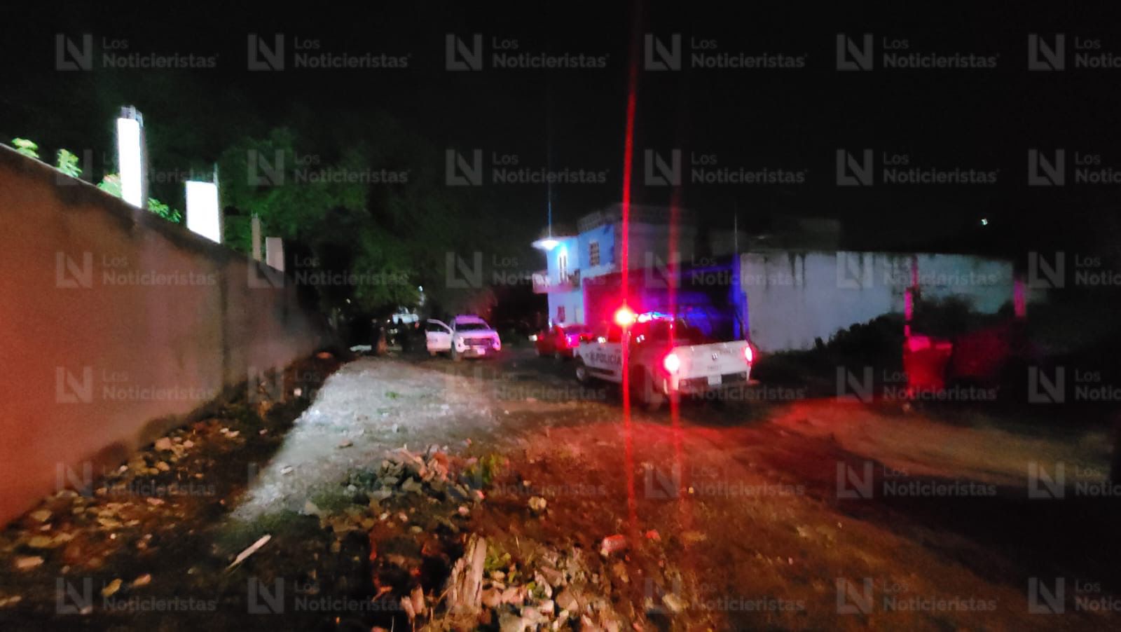 Policías despliegan operativo por explosión de artefacto en colonia Jaripillo, en Mazatlán