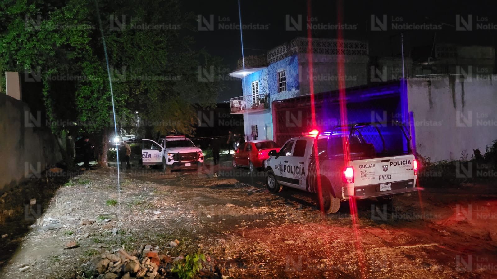 Policías despliegan operativo por explosión de artefacto en colonia Jaripillo, en Mazatlán
