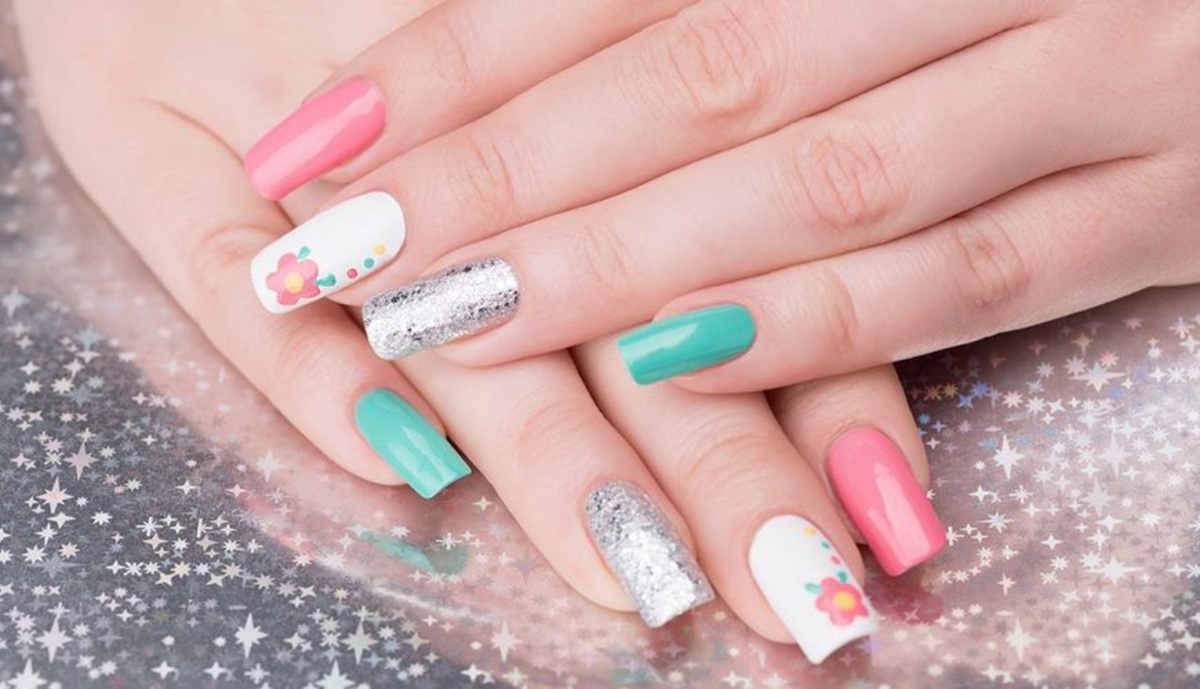 Uñas de gelish pintadas