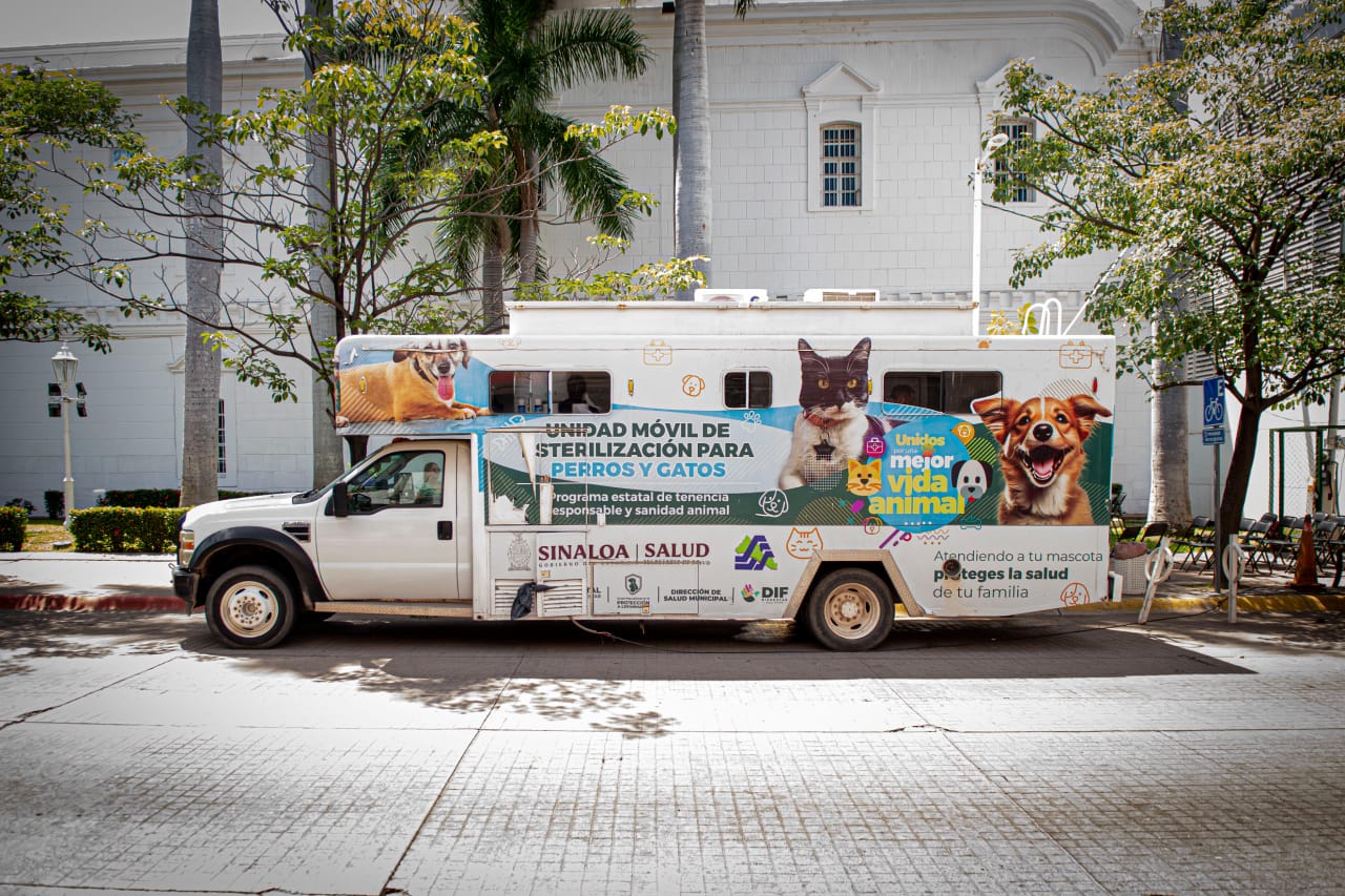 unidad movil de esterilizacion de perros y gatos en culiacan
