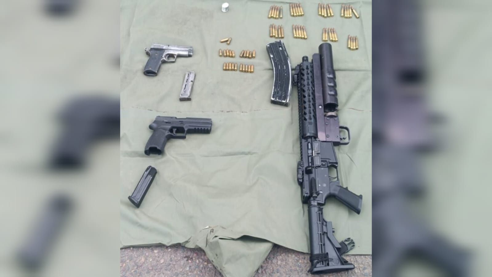 veintidos detenidos en navolato y culiacan con armas
