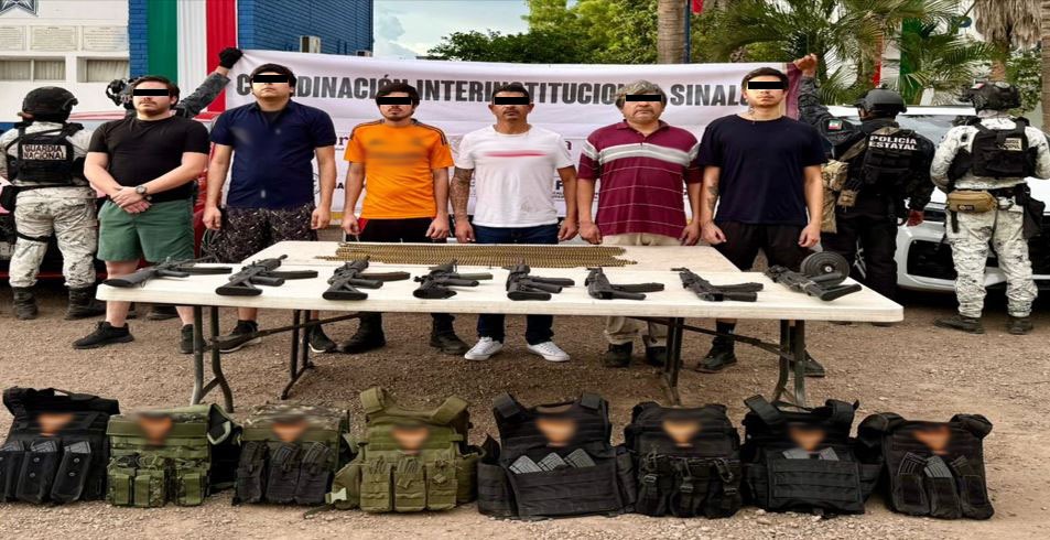 veintidos detenidos en navolato y culiacan hombres
