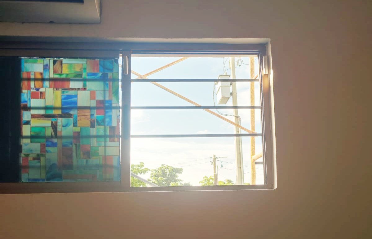 ventana de la iglesia de guadalupe en guasave