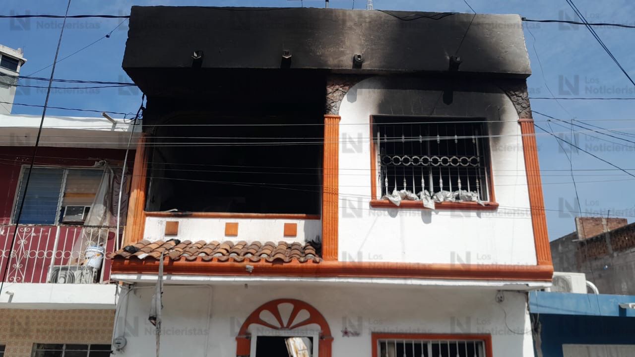 vivienda atacada la madrugada de este miercoles en mazatlan