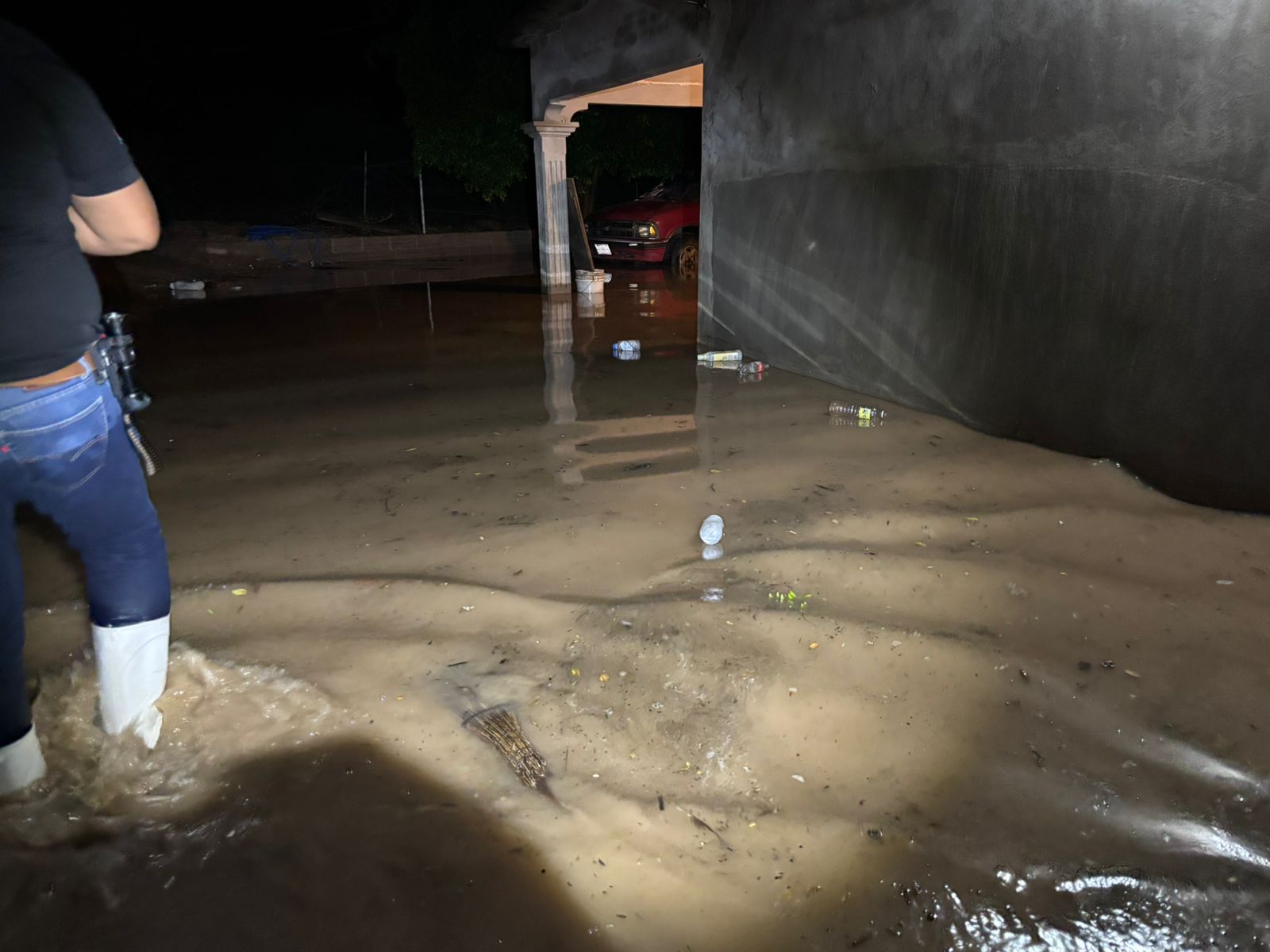 Vivienda inundada