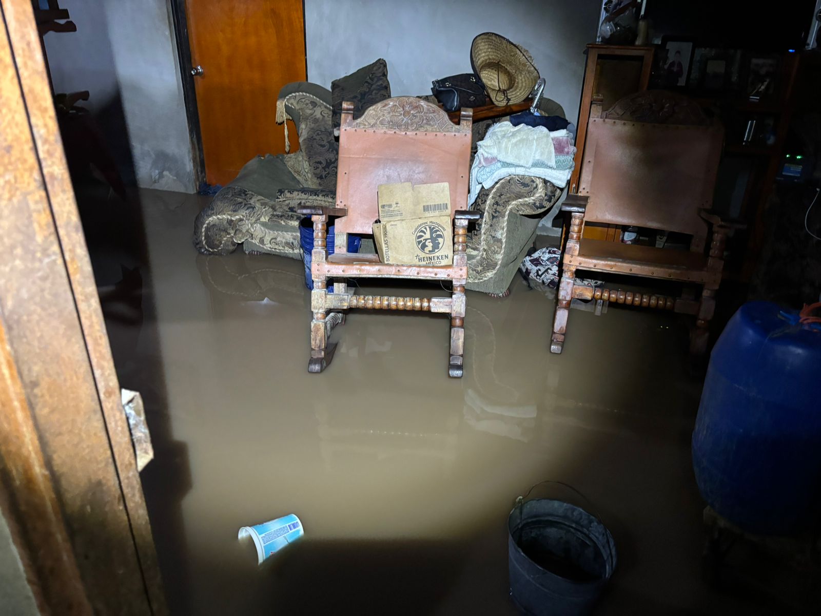 Vivienda inundada