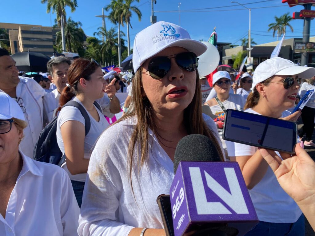 Presidenta del Partido Acción Nacional (PAN) en Sinaloa, Wendy Barajas Cortes