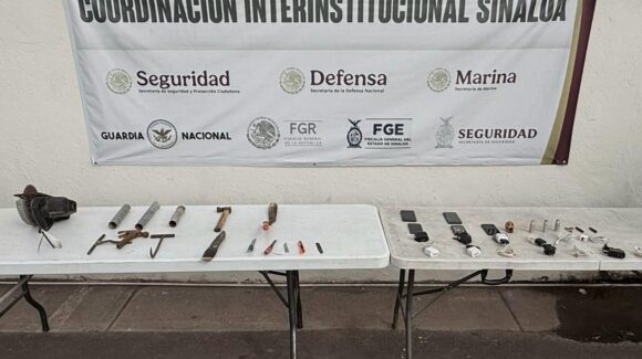 Una sierra circular, martillos y celulares, lo localizado en nuevo esculque al penal de Aguaruto, en Culiacán