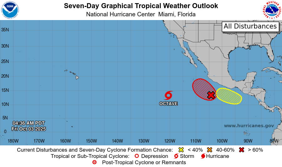 tormenta tropical priscila