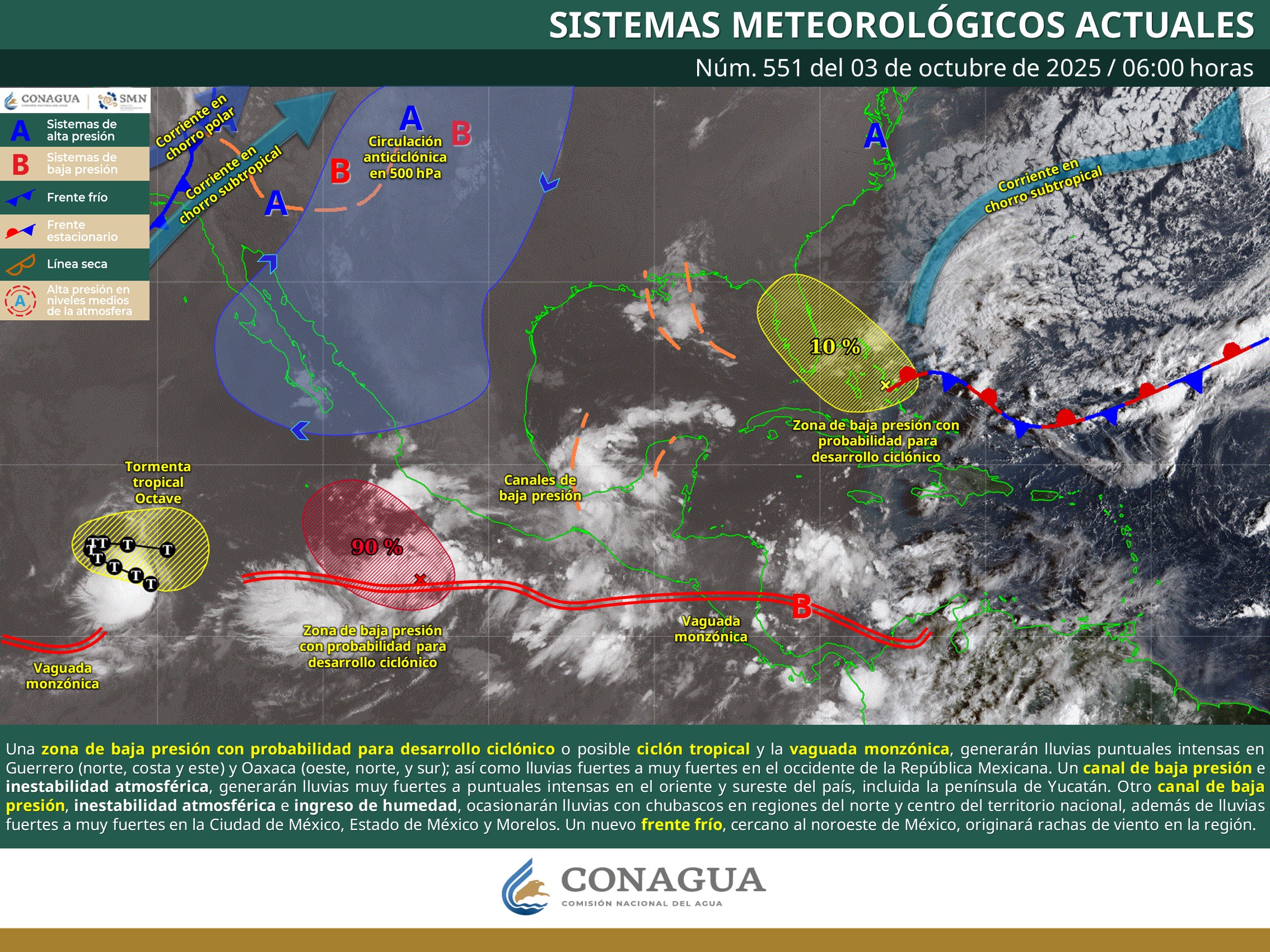 tormenta tropical priscila