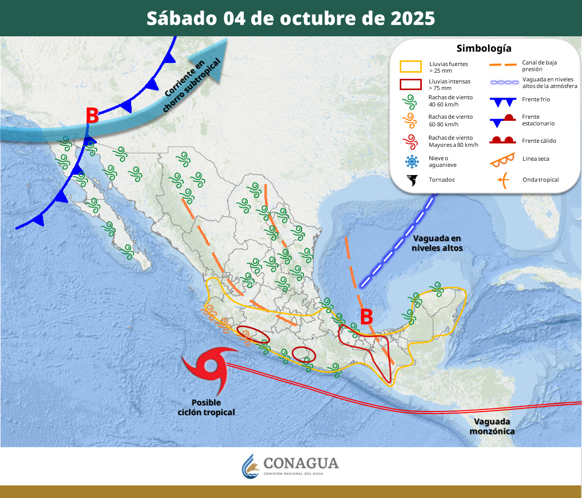 tormenta tropical priscila