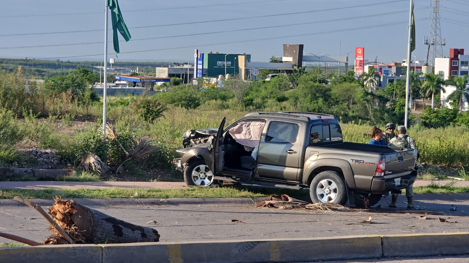 Accidente en Lomas de San Isidro