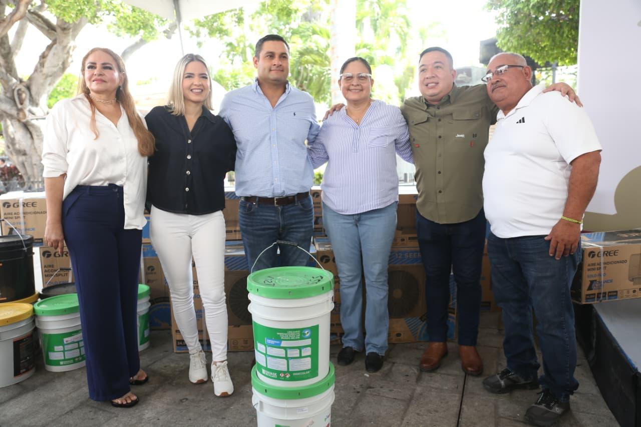 Apoyan a 57 escuelas de Mazatlán, Sinaloa con el programa Transformando tu Escuela
