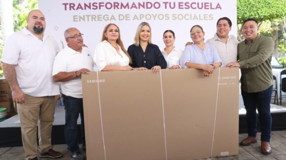Apoyan a 57 escuelas de Mazatlán, Sinaloa con el programa “Transformando tu Escuela”