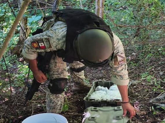 Asegura Ejército Mexicano 100 artefactos explosivos improvisados en Elota, Sinaloa