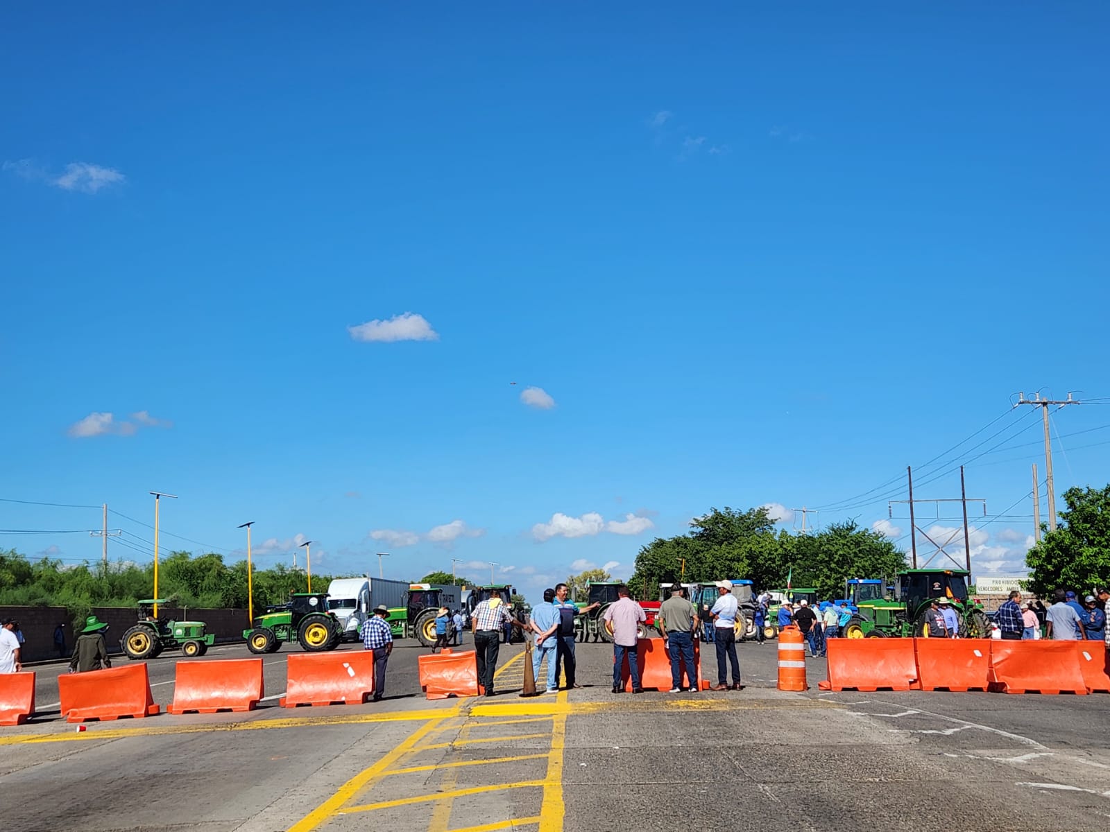 Así comienza en Guasave, Sinaloa el paro nacional de productores agrícolas por el rescate del campo en México