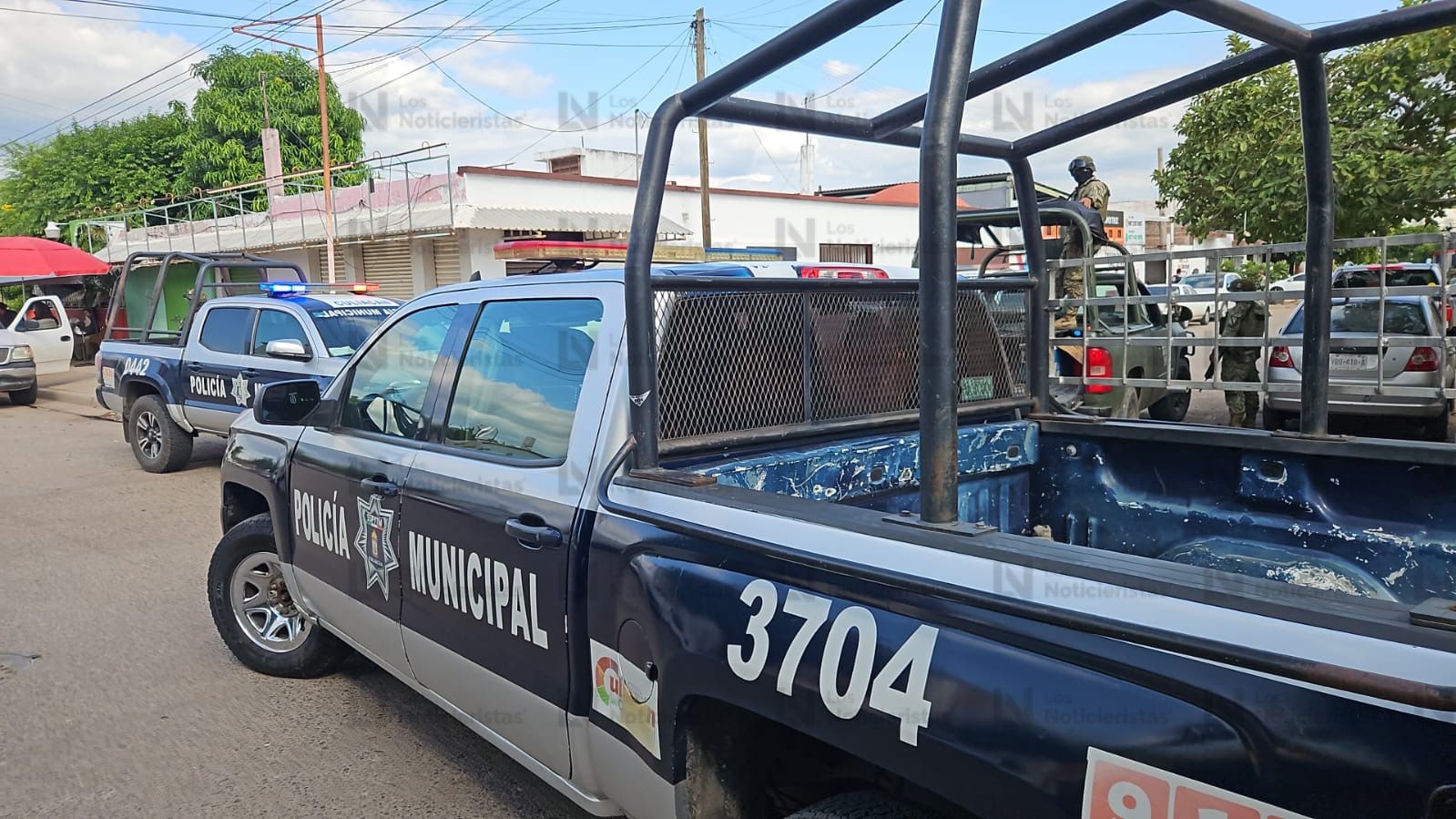 Ataque a policías municipales que se encontraban en un taller en Culiacán