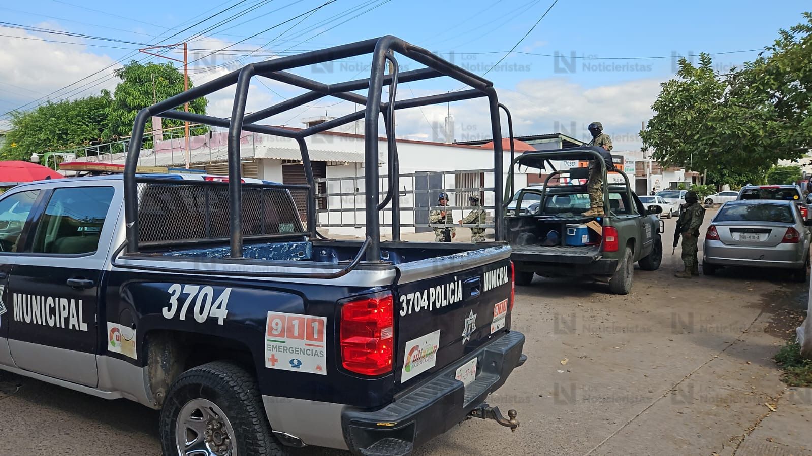 Ataque a policías municipales que se encontraban en un taller en Culiacán