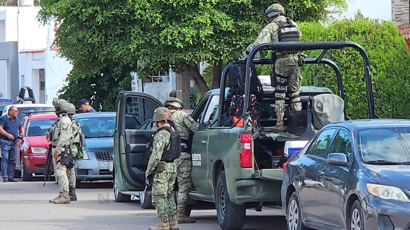 Ataque a policías municipales que se encontraban en un taller en Culiacán