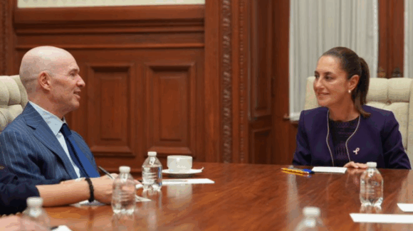 Ben Horowitz visita Palacio Nacional y dialoga con Sheinbaum sobre IA y oportunidades tecnológicas en México