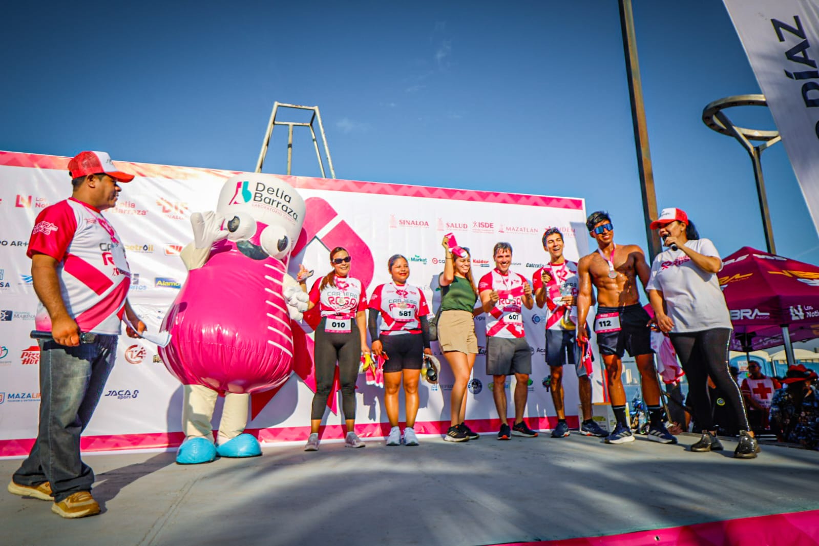 Carrera Rosa Delia Barraza 2025 en Mazatlán