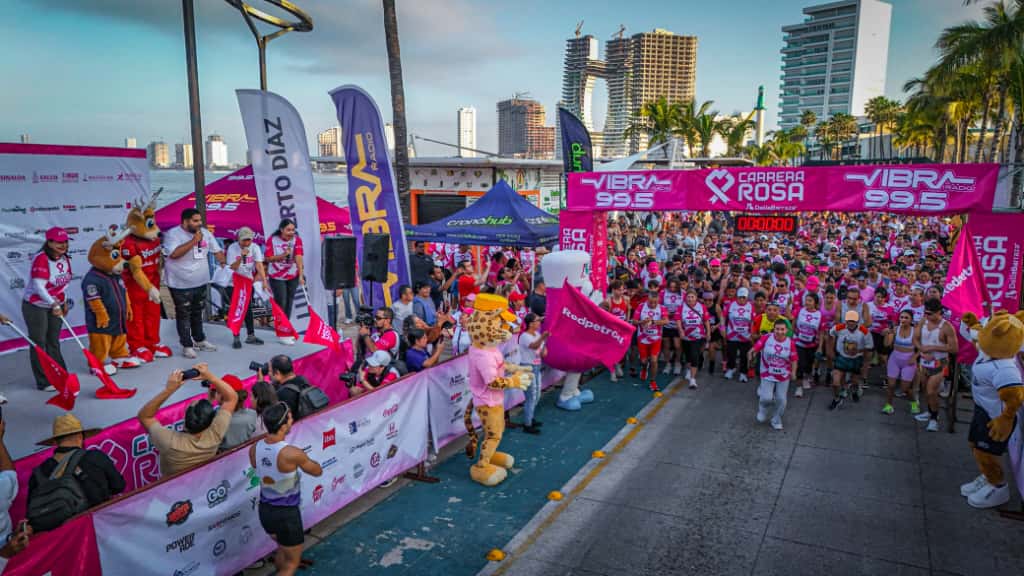 Carrera Rosa Delia Barraza 2025 en Mazatlán