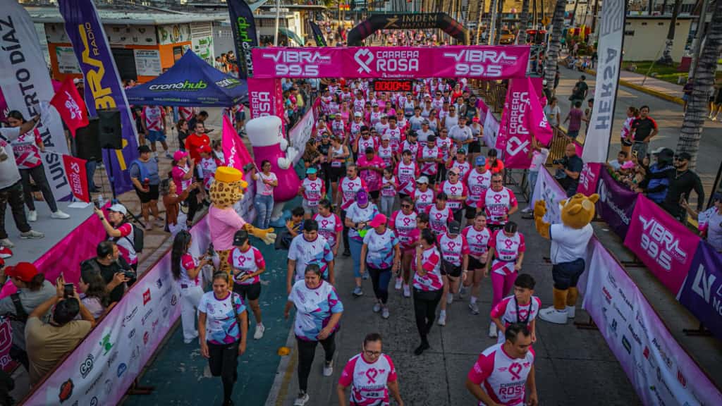 Carrera Rosa Delia Barraza 2025 en Mazatlán