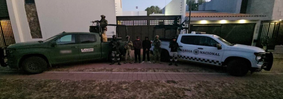 Detenidos en Aguascalientes, presunto miembro del CJNG
