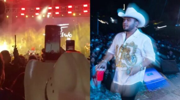 Disparan al aire con armas largas en concierto de Tito Torbellino Jr. en Guanajuato; no hubo detenidos (video)