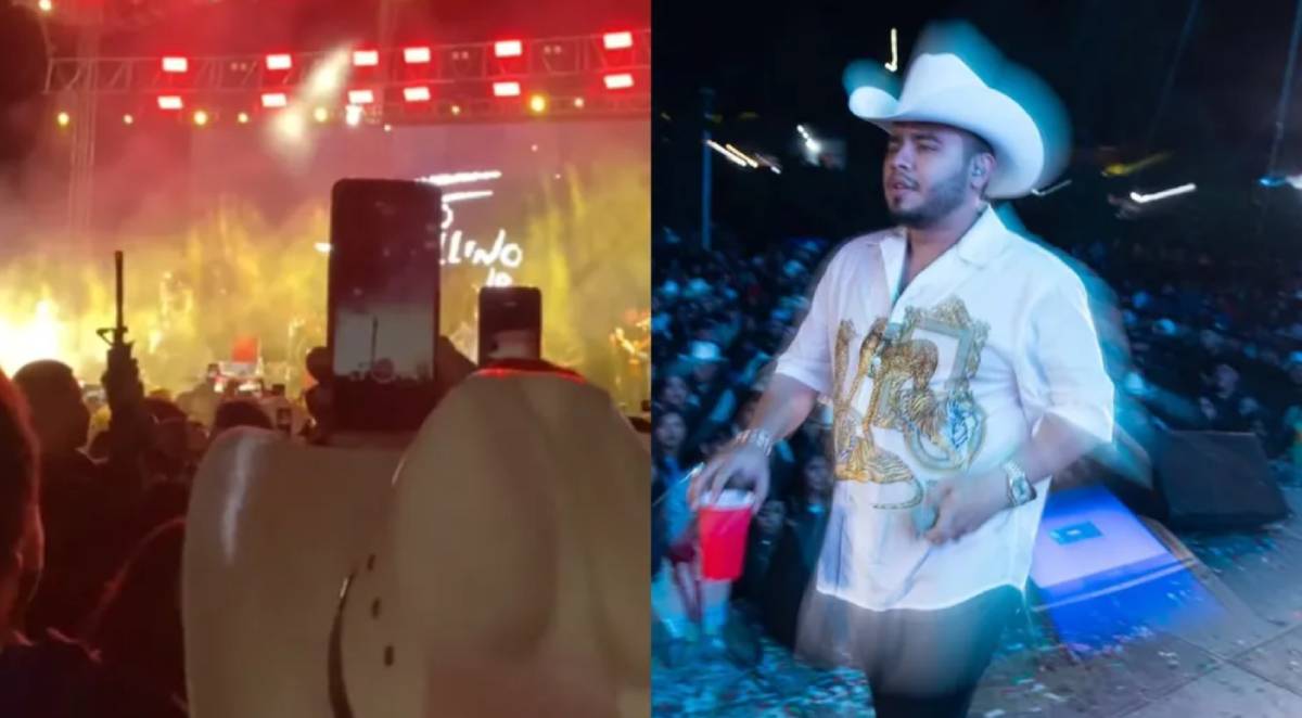 Disparan al aire con armas largas en concierto de Tito Torbellino Jr.