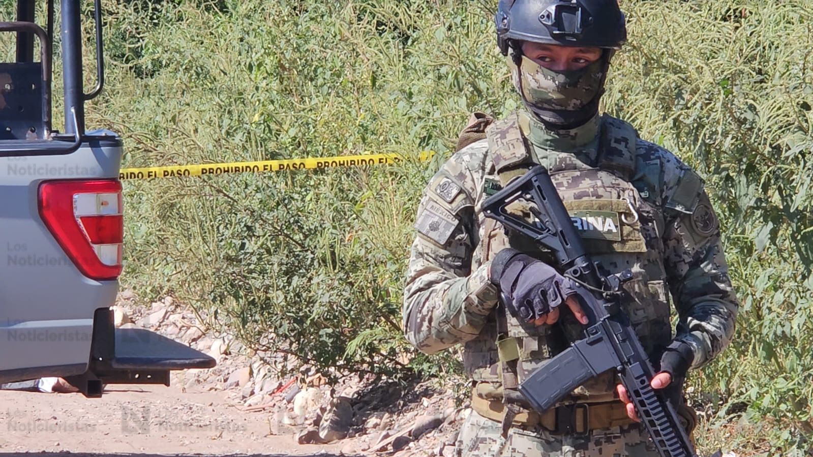 Encuentran una persona asesinada cerca del río Culiacán, tenía el pie enyesado