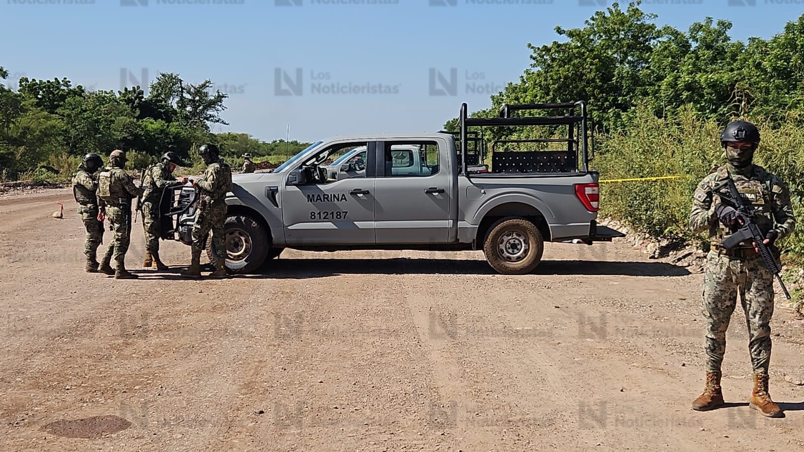Encuentran una persona asesinada cerca del río Culiacán, tenía el pie enyesado