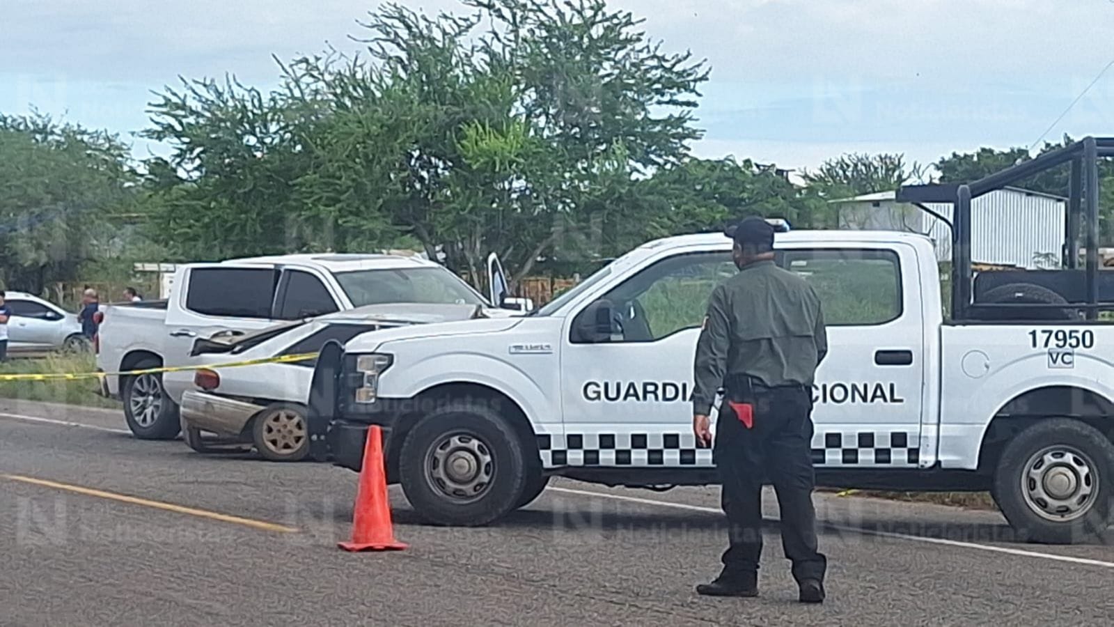 Encontronazo en la carretera en Pericos, Mocorito