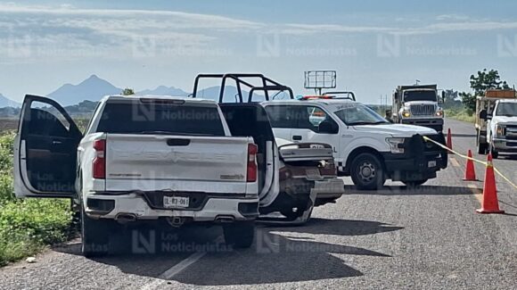 Encontronazo en el crucero de Pericos, Mocorito, deja un muerto y un herido