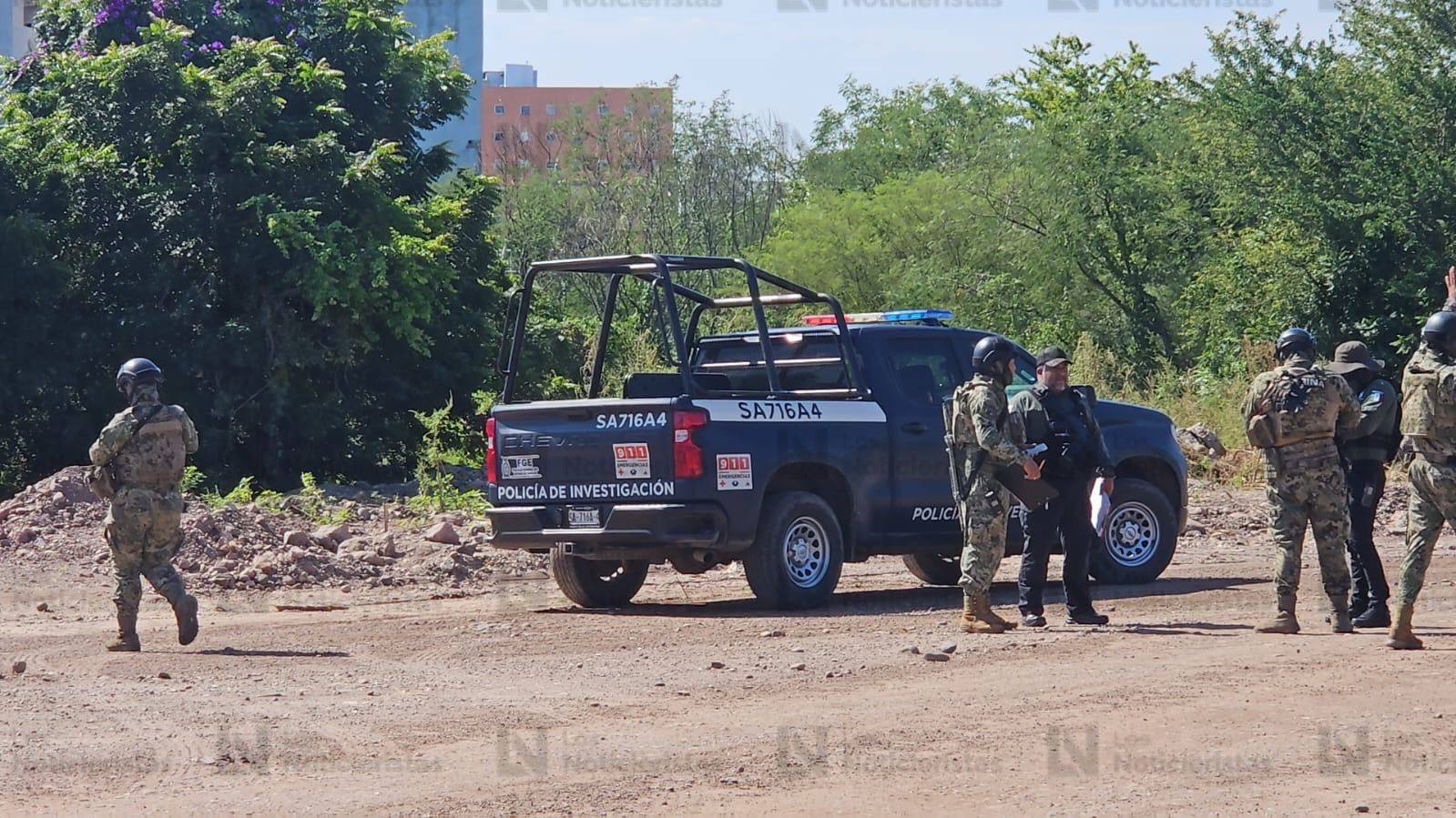Encuentran una persona asesinada cerca del río Culiacán, tenía el pie enyesado
